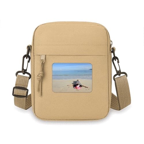 Ellie Yao Beautiflu Mädchen Bild Strand Sonne Meer Crossbody Tasche Handy Geldbörsen Handtasche Schulter Mini Tasche Ellie Yao Beautiflu Mädchen Bild Strand Sonne Meer Crossbody Tasche Handy Geldbörsen Handtasche Schulter Mini Tasche von no/no