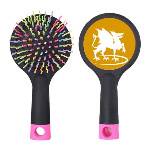 Externe wilde Fähigkeit Flame Gods Beasts Salon Entwirrung Haarbürste Kissen Basis von no/no