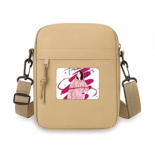 Fashion Girl Figur Kunst Design Illustration Crossbody Tasche Handy Geldbörsen Handtasche Schulter Mini Tasche Fashion Girl Figur Kunst Design Illustration Crossbody Tasche Handy Geldbörsen Handtasche Schulter Mini Tasche von no/no