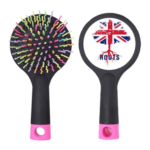 Flag Root Faly UK Art Deco Fashion Salon Entwirrende Haarbürste Kissen Basis Flag Root Faly UK Art Deco Fashion Salon Entwirrende Haarbürste Kissen Basis von no/no