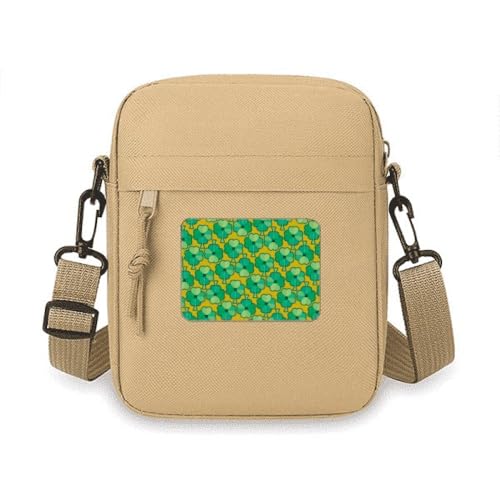 Four Ireland St. Patrick's Day Umhängetasche, Handytasche, Handtasche, Mini-Umhängetasche von no/no