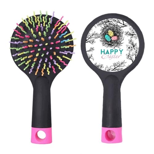 Frohe Ostern Festival Eiernest Salon Entwirrung Haarbürste Kissen Basis von no/no