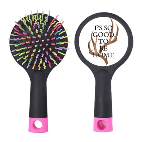 Geweih Faly Deer Feeling Emotion Salon Entwirrende Haarbürste Kissen Basis von no/no