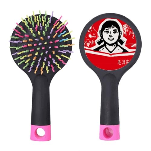 Girl Book Haarbürste, chinesische Revolution, Salon, zum Entwirren, Rot Girl Book Haarbürste, chinesische Revolution, Salon, zum Entwirren, Rot von no/no