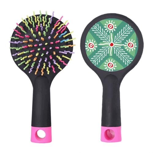 Grüner Weizen Mexiko Totems Antike Zivilisation Salon Entwirrung Haarbürste Kissen Basis Grüner Weizen Mexiko Totems Antike Zivilisation Salon Entwirrung Haarbürste Kissen Basis von no/no