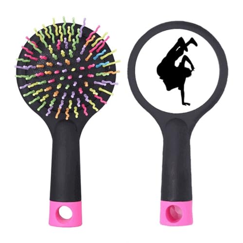 Hip Pop Handstand Performance Dancer Salon Entwirrende Haarbürste Kissen Basis von no/no