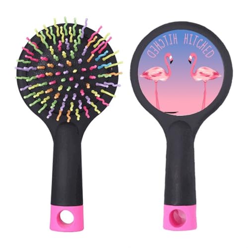 Hitched Flango Paar Art Deco Fashion Salon Entwirrende Haarbürste Kissen Basis von no/no