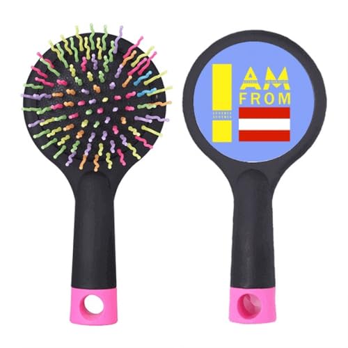 I Am From Austria Art Deco Fashion Salon Entwirrende Haarbürste Kissen Basis von no/no