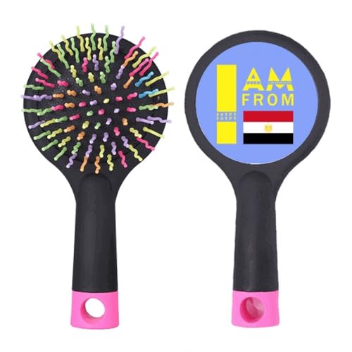 I Am From Egypt Art Deco Fashion Salon Entwirrende Haarbürste Kissen Basis von no/no