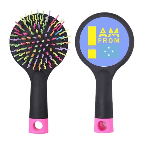 I Am From Moldova Art Deco Fashion Salon Entwirrende Haarbürste Kissen Basis von no/no