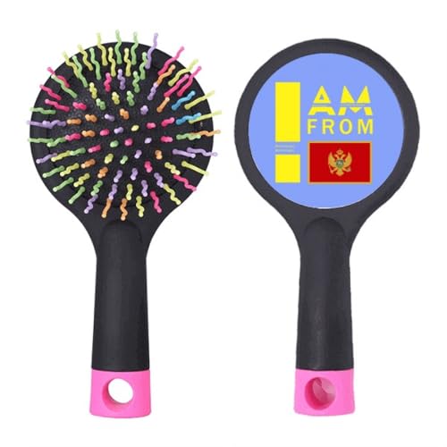 I Am From Montenegro Art Deco Fashion Salon Entwirrende Haarbürste Kissen Basis von no/no