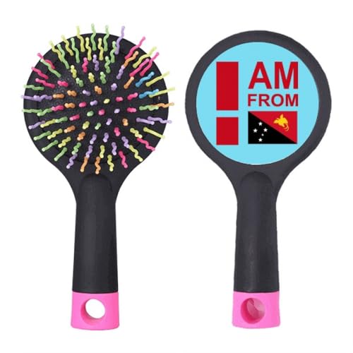 I Am From Papua New Guinea Salon Entwirrende Haarbürste Kissen Basis von no/no