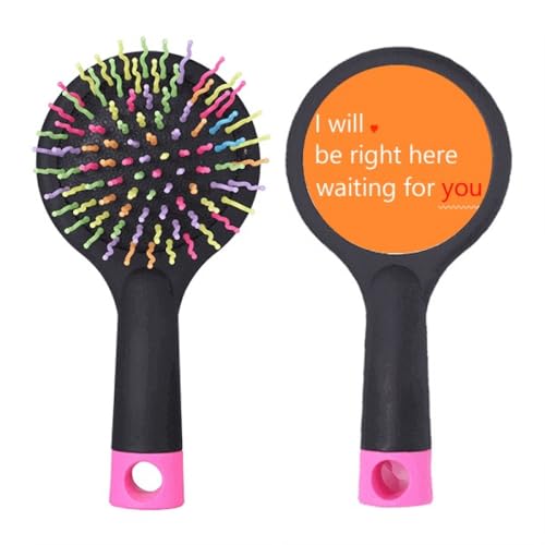 I Am There For You Art Deco Fashion Salon Entwirrende Haarbürste Kissen Basis von no/no