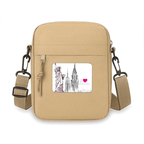I love New York Amecountry City Umhängetasche, Handytasche, Handtasche, Mini-Umhängetasche I love New York Amecountry City Umhängetasche, Handytasche, Handtasche, Mini-Umhängetasche von no/no