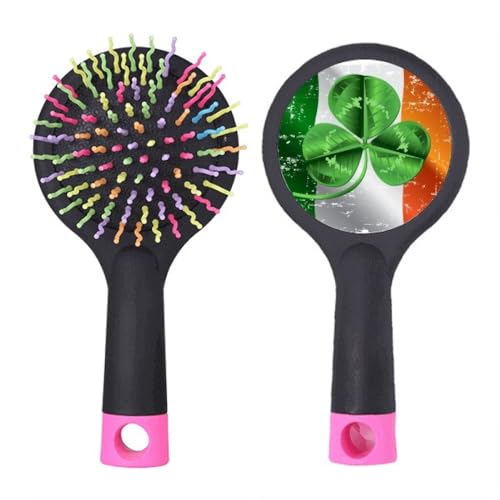 Irland Nationalflagge grün Salon Entwirrung Haarbürste Kissen Basis von no/no