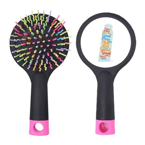 Italien Pisa Tower Landmark Wordcloud Salon Entwirrende Haarbürste Kissen Basis von no/no