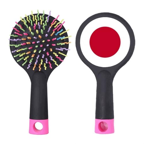 Japanische Nationalflagge Asien Country Salon Entwirrung Haarbürste Kissen Basis von no/no