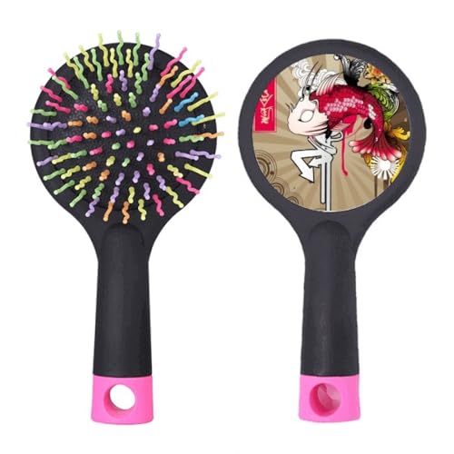 Japanisches Karpfenwellen-Muster Salon Entwirrung Haarbürste Kissen Basis von no/no