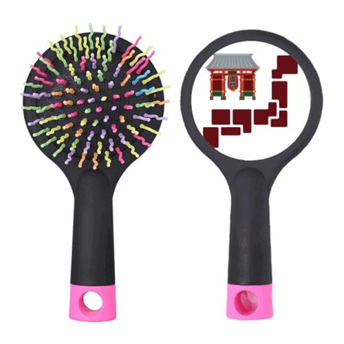 Japanisches Symbol Ziegelmauer Salon Entwirrung Haarbürste Kissen Basis von no/no