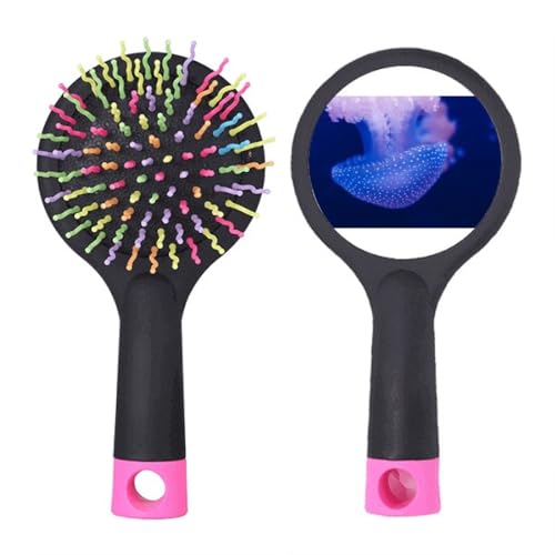 Jellyfish Marine Organism Tropical Sea Salon Entwirrende Haarbürste Kissen Basis von no/no