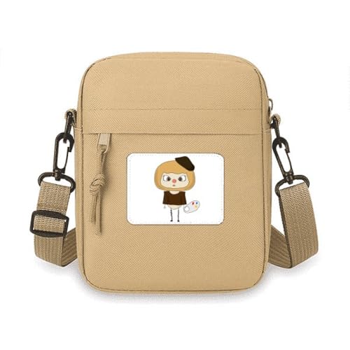 Karriere Künstler Farbstift Papier View UU Crossbody Tasche Handy Geldbörsen Handtasche Schulter Mini Tasche von no/no
