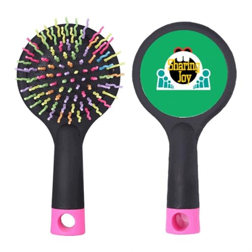 Kinder Pure Happy Art Deco Fashion Salon Entwirrende Haarbürste Kissen Basis von no/no