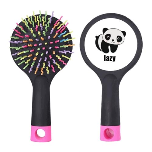 Lazy Lovely Cartoon Panda Katze Fat Salon Entwirrende Haarbürste Kissen Basis Lazy Lovely Cartoon Panda Katze Fat Salon Entwirrende Haarbürste Kissen Basis von no/no