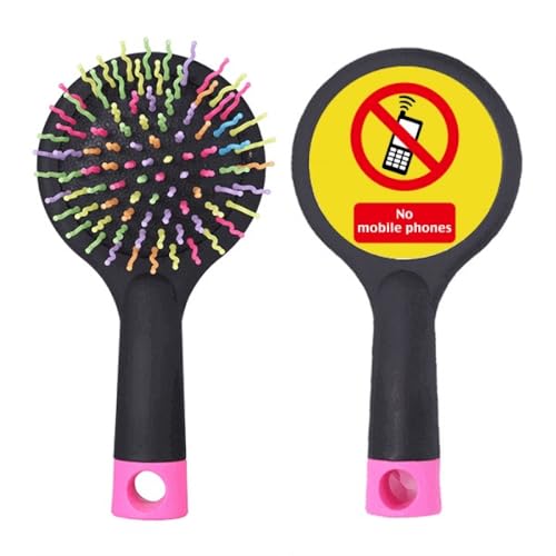 Logo No Mobile Phs Art Deco Fashion Salon Entwirrende Haarbürste Kissen Basis von no/no