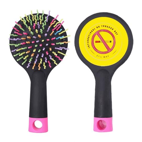 Logo Stop Smoking Art Deco Fashion Salon Entwirrende Haarbürste Kissen Basis von no/no