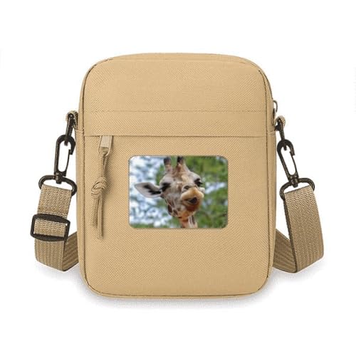 M Hirsch Tier Crossbody Tasche Handy Geldbörsen Handtasche Schulter Mini Tasche von no/no