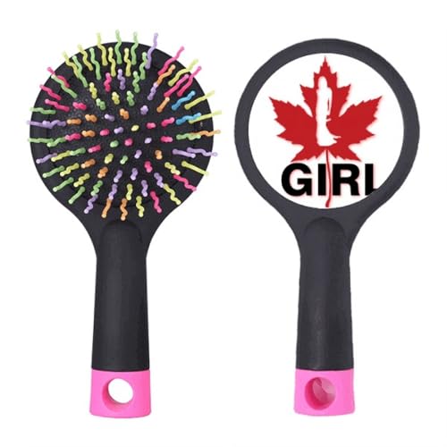 Maple Portrait Girl Art Deco Fashion Salon Entwirrende Haarbürste Kissen Basis Maple Portrait Girl Art Deco Fashion Salon Entwirrende Haarbürste Kissen Basis von no/no