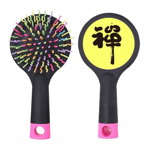 Meditation Chinesische Schriftzeichen Umriss Salon Entwirrung Haarbürste Kissen Basis Meditation Chinesische Schriftzeichen Umriss Salon Entwirrung Haarbürste Kissen Basis von no/no