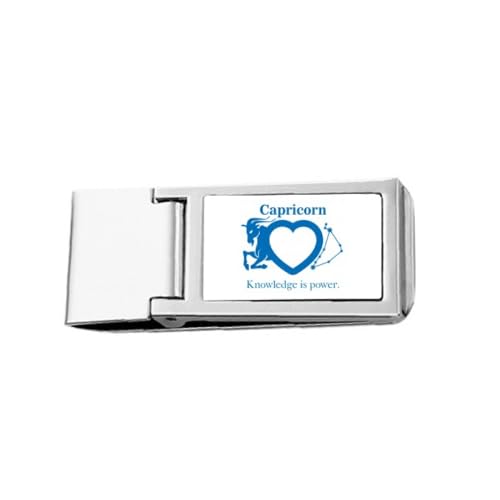Motivation Sternbild Steinbock Love Slim Geldklammer Edelstahl Halter Pocket Wallet Motivation Sternbild Steinbock Love Slim Geldklammer Edelstahl Halter Pocket Wallet von no/no