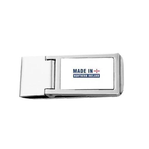 Northern Ireland Make Territorial Flags Slim Money Clip Stainless Holder Pocket Wallet von no/no