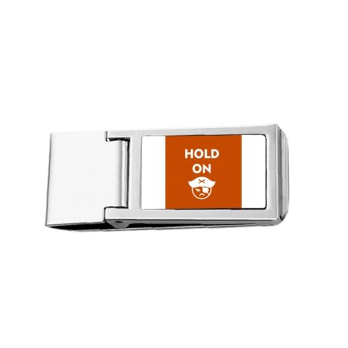Piracy Expression Persistence Influence Slim Money Clip Stainless Holder Pocket Wallet Piracy Expression Persistence Influence Slim Money Clip Stainless Holder Pocket Wallet von no/no