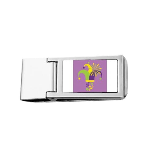 Rio Brasilien Karneval Hut Clown Slim Geldklammer Edelstahl Halter Pocket Wallet Rio Brasilien Karneval Hut Clown Slim Geldklammer Edelstahl Halter Pocket Wallet von no/no