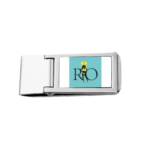 Rio Brazil Carnival Yellow Girl Slim Money Clip Stainless Holder Pocket Wallet Rio Brazil Carnival Yellow Girl Slim Money Clip Stainless Holder Pocket Wallet von no/no