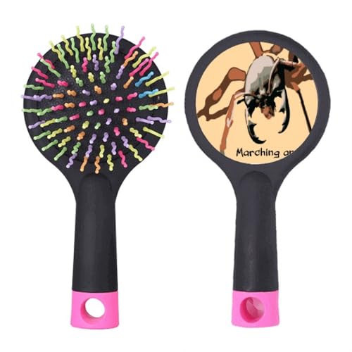 River Marching Ameisen Art Deco Fashion Salon Entwirrende Haarbürste Kissen Basis River Marching Ameisen Art Deco Fashion Salon Entwirrende Haarbürste Kissen Basis von no/no