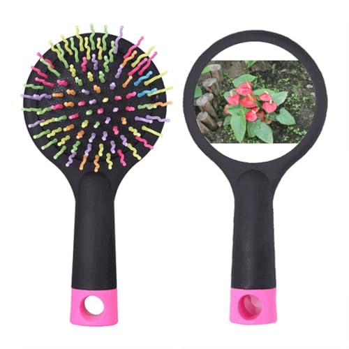 Rote Blume Kerze Art Deco Fashion Salon Entwirrung Haarbürste Kissen Basis von no/no