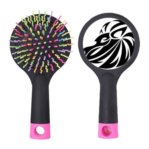 Sternbild Löwe Sternzeichen Symbol Salon Entwirrung Haarbürste Kissen Basis von no/no