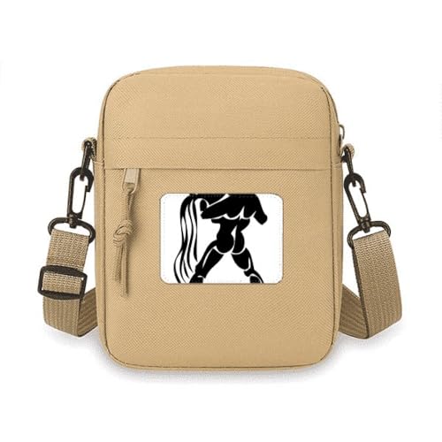 Sternzeichen-Umhängetasche, Handytasche, Handtasche, Schultertasche, Mini-Tasche von no/no