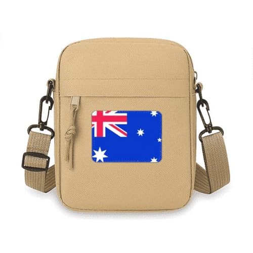 Umhängetasche mit Australien-Nationalflagge Ozeanien, Landtasche, Handytasche, Handtasche, Mini-Umhängetasche von no/no