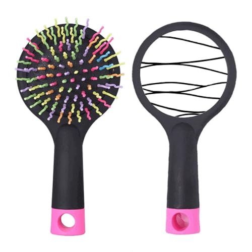 Unregelmäßige Linienstruktur Art Deco Fashion Salon Entwirrung Haarbürste Kissen Basis von no/no