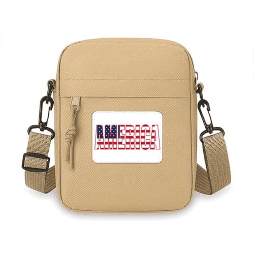 ameusa Umhängetasche mit Landesflagge, Handytasche, Handtasche, Mini-Umhängetasche von no/no