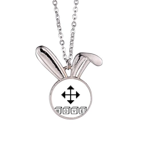 no/no Erinnerungen, mobiles Werkzeug, Kaninchen-Halskette, Anhänger, Hase, Tierschmuck, Geschenk von no/no