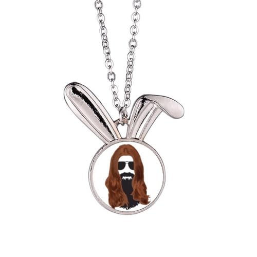 no/no Langhaarige Halskette für Männer und Frauen, mit Bart und Sonnenbrille, Kaninchen, Tierschmuck, Geschenk no/no Langhaarige Halskette für Männer und Frauen, mit Bart und Sonnenbrille, Kaninchen, Tierschmuck, Geschenk von no/no