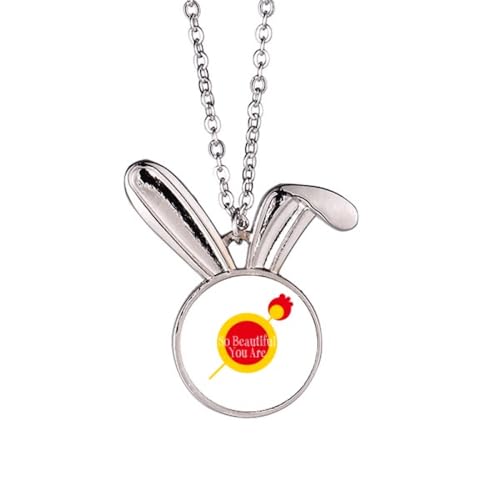 no/no Schöne Hasen-Halskette mit Anhänger, Hase, Tierschmuck, Geschenk von no/no