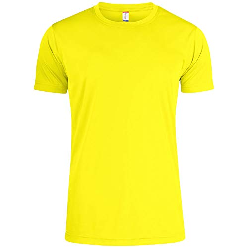 Atmungsaktives Herren T-Shirt für Fitness, Sport u. Freizeit, UV50 Sonnenschutz, 100% Polyester, Männer Sportshirt aus umweltfreundlichem Spin-Dye-Stoff, versch. Farben, Größen XS-3XL von noTrash2003