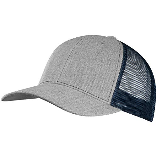 noTrash2003 Baseball Cap mit Mesh-Einsatz in versch. Farben, Coole Basecaps für Sport und Freizeit für Damen und Herren (Navy) von noTrash2003