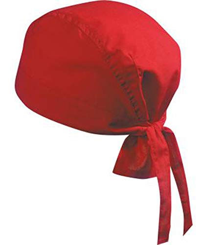 noTrash2003 Design Bandana Cap Mütze Kopftuch viele Farben für Sport und Freizeit (Rot) von noTrash2003